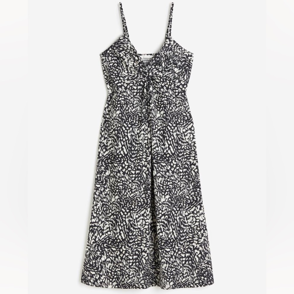 NWT Twist front midi dress